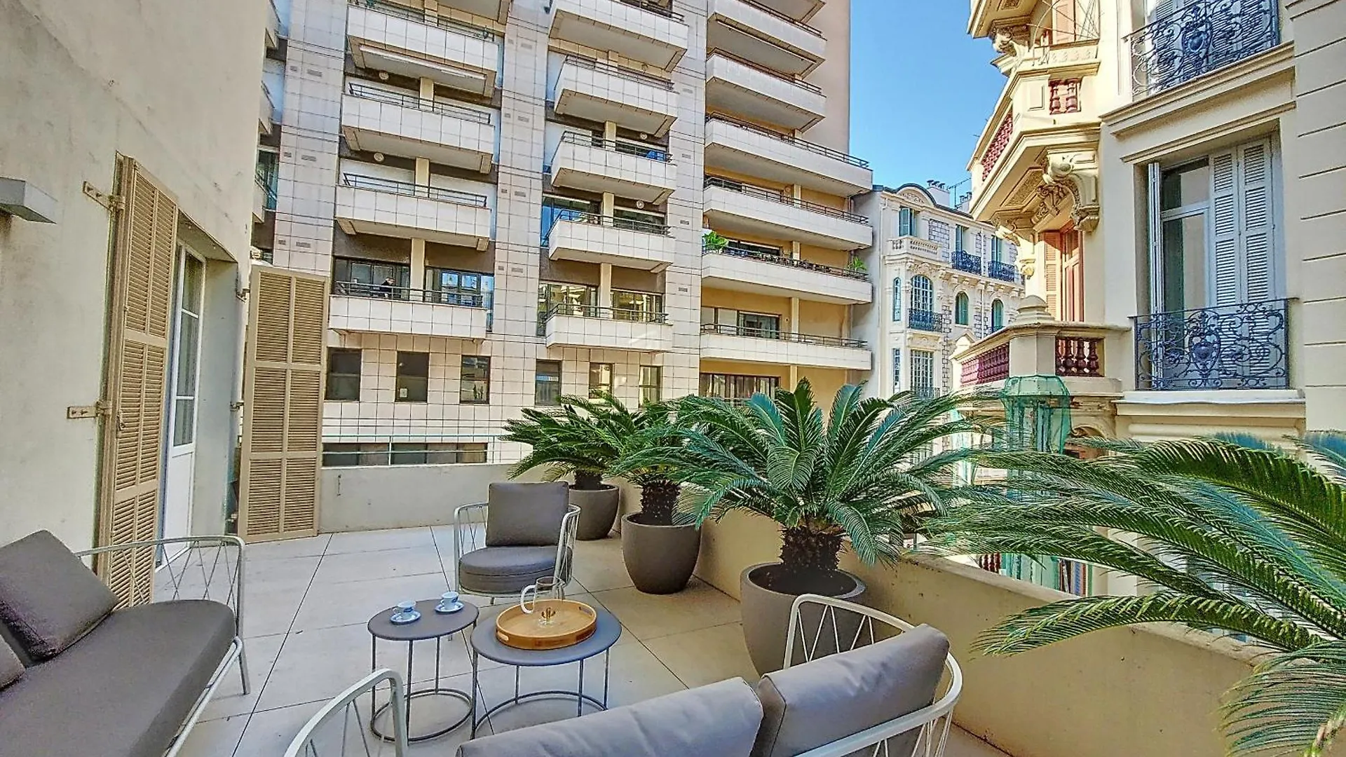 Apartment Nestor&Jeeves - Palmiers Terrasse - Central - Terrace Nice France