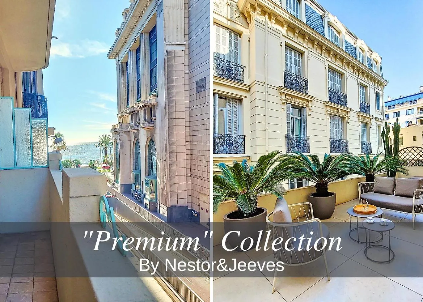 Nestor&Jeeves - Palmiers Terrasse - Central - Terrace Nice